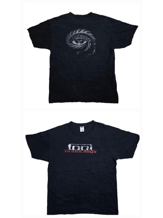 Anvil Other - Vtg 2005 Tool 10000 Days Band Tee T Shirt XL Y2K Metal Rock Promo